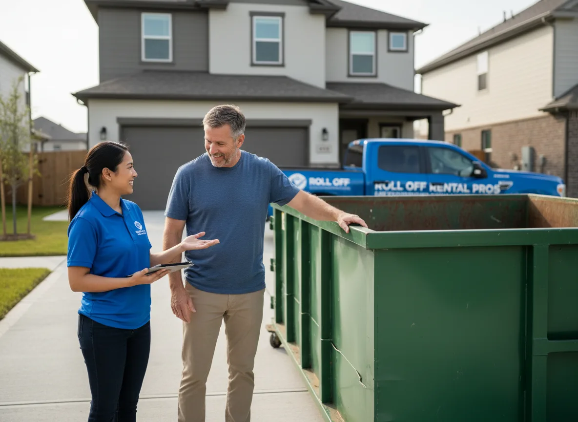 Roll Off Dumpster Rental Huffman, TX FAQs